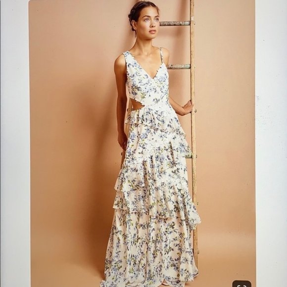 BCBGMaxAzria | Dresses | Bcbg Floral Amur Maxi Dress | Poshmark